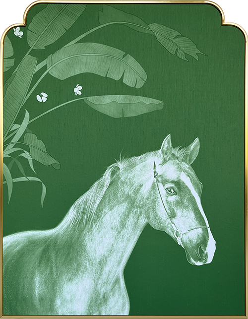 Green horse I