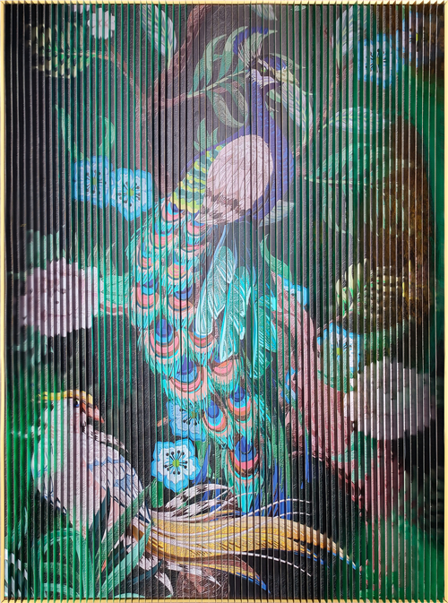 Abstract and Peacock